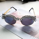 fashion cat eye diamond crystal decoration sunglassespicture8