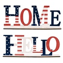 Fashion United States Independence Day Holz Alphabet Dekorationpicture15