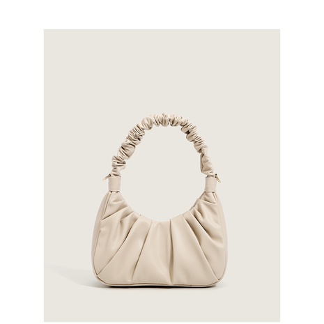 korean style texture soft leather folds cross-body handbag wholesale's discount tags