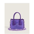 fashion acrylic chain jelly color oneshoulder messenger transparent portable bagpicture16