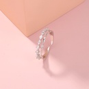 wholesale jewelry wave zircon double copper ring Nihaojewelrypicture11