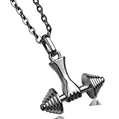 Nihaojewelry Hand dumbbell necklace pendant jewelry wholesale