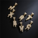 wholesale bijoux irrguliers 26 colliers alphabet anglais Nihaojewelrypicture33