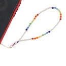 Korean fashion letter beads antilost mobile phone chainpicture13