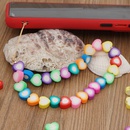 Simple bohemian ethnic color beaded mobile phone lanyardpicture10