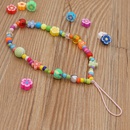 simple candy color beads mobile phone lanyardpicture12