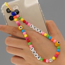 ethnic woven color beads mobile phone chainpicture11