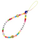 ethnic woven color beads mobile phone chainpicture13