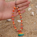Simple bohemian rainbow shell mobile phone chainpicture11