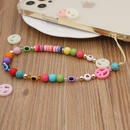 simple ethnic candy beads lucky eyes beaded mobile phone lanyardpicture11