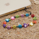 personality fashion smiley face beads mobile phone lanyardpicture11