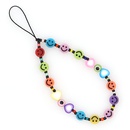 personality fashion smiley face beads mobile phone lanyardpicture13