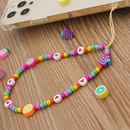 personality fashion handwoven color beaded mobile phone lanyardpicture12