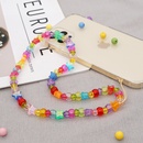 ethnic simple candy color beaded mobile phone lanyardpicture11