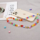 ethnic simple candy color beaded mobile phone lanyardpicture12