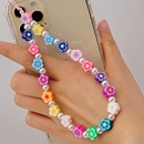 ethnic small daisy pearl beaded mobile phone chainpicture40