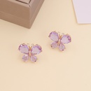 Korean style multicolor butterfly earringspicture12