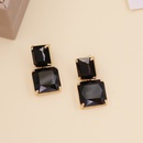 fashion macaron square crystal long earringspicture15