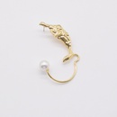 punk irregular pearl without pierced metal ear bone clippicture11