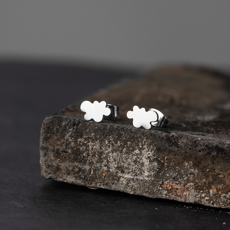 simple cute cloud earrings wholesale