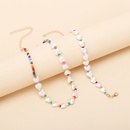 ethnic style heart pearl necklace bracelet combination setpicture11