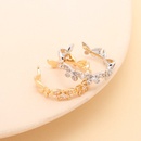 fashion butterfly alloy diamonds open ring wholesalepicture11