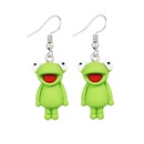 Fashion green frog earrings wholesalepicture12