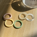 simple color resin round ring wholesalepicture7