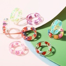 simple transparent fruit resin ring wholesalepicture18