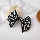 Korean zebra pattern bowknot clip headdresspicture10