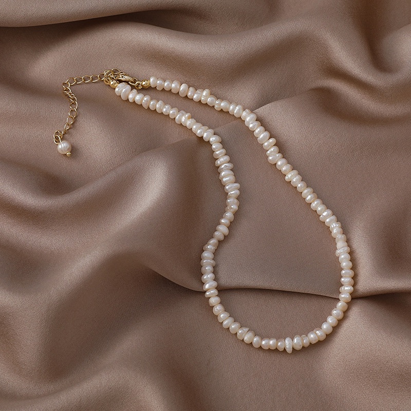 fashion geometric freshwater pearl necklace wholesale
