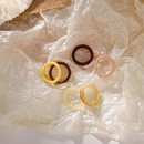 simple geometric candy color acrylic ring wholesalepicture20