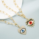 Fashion creative devils eye pendant necklacepicture10