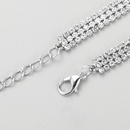fashion bow rhinestone tassel short necklace wholesalepicture11