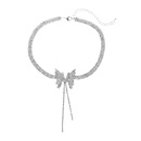 fashion short butterfly shape tassel necklace wholesalepicture12
