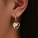 fashion personality dripping oil twopiece earringspicture10