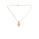wholesale fashion gold lightning pendant copper necklacepicture20