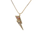 wholesale fashion gold lightning pendant copper necklacepicture19