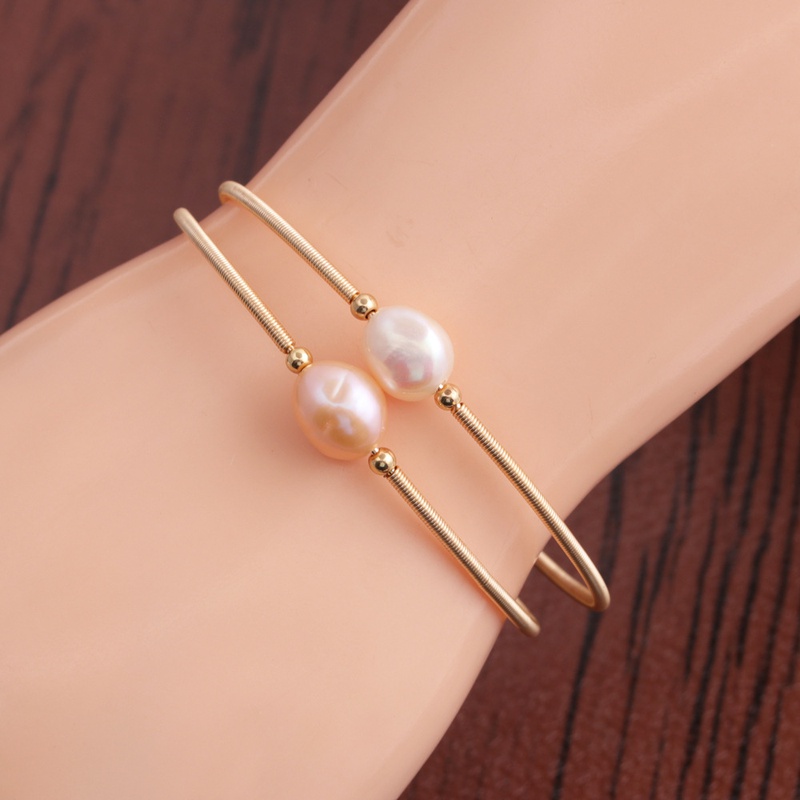 Korean freshwater pearl 14K goldfilled pearl bracelet