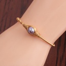 simple fashion purple 14K gold winding elastic braceletpicture12