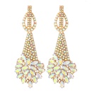 fashion color diamond geometric alloy earringspicture21