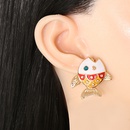 retro small fish epoxy earrings wholesalepicture10