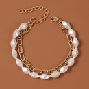 Bohemian simple multilayer pearl metal ankletpicture19