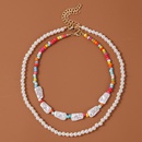 Bohemian Handmade Pearl Beads Multilayer Necklacepicture10