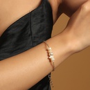 Bohemian simple creative pearl natural gravel braceletpicture9