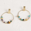 trend geometric woven natural stone earringspicture10