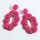 ethnic style niche exaggerated oval earringspicture21