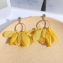 Korean simple ethnic style fabric earringspicture32