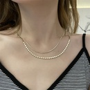 fashion multilayer square thick chain OT buckle necklacepicture12