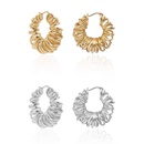 Summer niche fashion simple woven earringspicture15